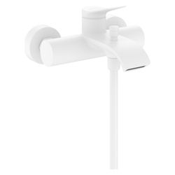 Hansgrohe Vivenis Einhebel-Wannenmischer Original Aufputz, 19,9l/min, Mattweiß... HANSGROHE-75423700 4059625694138 (Abb. 1)