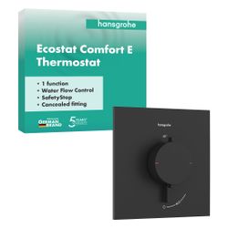 Hansgrohe Ecostat Comfort E Thermostat Unterputz, 25,2l/min, für 1 Verbraucher, Mat... HANSGROHE-33710670 4059625624289 (Abb. 1)