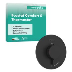 Hansgrohe Ecostat Comfort S Thermostat Unterputz, 25,2l/min, für 1 Verbraucher, Mat... HANSGROHE-33714670 4059625624784 (Abb. 1)