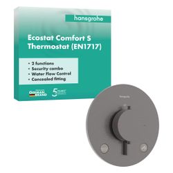 Hansgrohe Ecostat Comfort S Thermostat UP, 25,7l/min, für 2 Verb., integrierter Sic... HANSGROHE-33718340 4059625624920 (Abb. 1)