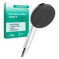 Hansgrohe Raindance Alive Select S Handbrause 125mm, 10,8l/min, 3jet, Chrom... HANSGROHE-24500000 4059625479179 (Abb. 1)