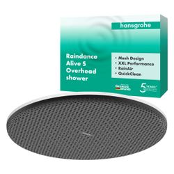 Hansgrohe Raindance Alive S Kopfbrause 300mm, 11l/min, 1jet, Mattweiß... HANSGROHE-24520700 4059625449158 (Abb. 1)