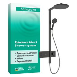 Hansgrohe Raindance Alive S Showerpipe Duschsystem 300mm, 2jet, ShowerSelect Comfor... HANSGROHE-24595340 4059625568811 (Abb. 1)