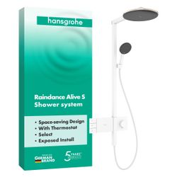 Hansgrohe Raindance Alive S Showerpipe Duschsystem 300mm, 2jet, ShowerSelect Comfor... HANSGROHE-24595700 4059625568798 (Abb. 1)