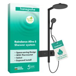 Hansgrohe Raindance Alive S Showerpipe Duschsystem 300mm, 2jet EcoSmart, ShowerSele... HANSGROHE-24596670 4059625569016 (Abb. 1)