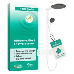 Hansgrohe Raindance Alive S Showerpipe Duschsystem 300mm, 2jet EcoSmart, ShowerSele... HANSGROHE-24596700 4059625569009 (Abb. 1)