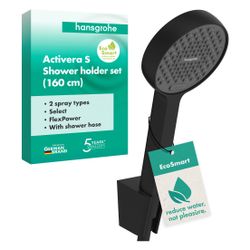 Hansgrohe Activera Select S Brausehalterset, 2jet, Handbrause, Schlauch 1600mm, Mat... HANSGROHE-28054670 4059625602713 (Abb. 1)