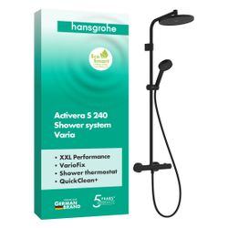 Hansgrohe Activera S Showerpipe Duschsystem 1jet EcoSmart Kopfbrause 240mm, Handbr.... HANSGROHE-28078670 4059625605172 (Abb. 1)