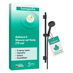 Hansgrohe Activera Select S Brauseset, 2jet EcoSmart, Handbrause 95mm, Brausestange... HANSGROHE-28048670 4059625602775 (Abb. 1)