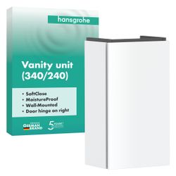 Hansgrohe Xilesa E Waschtischunterschrank 340x240mm, für Handwaschbecken, Türanschl... HANSGROHE-54244700 4059625546109 (Abb. 1)