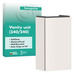 Hansgrohe Xilesa E Waschtischunterschrank 340x240mm, für Handwaschbecken, Türanschl... HANSGROHE-54243780 4059625546123 (Abb. 1)