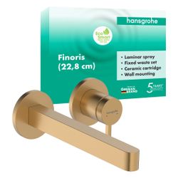 Hansgrohe Finoris Einhebel-Waschtischmischer Unterputz, 5l/min, für Wandmontage, Au... HANSGROHE-76050140 4059625751459 (Abb. 1)