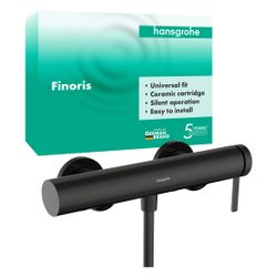 Hansgrohe Finoris Einhebel-Brausemischer Aufputz, 16,7l/min, Brushed Black Chrome... HANSGROHE-76620340 4059625751763 (Abb. 1)