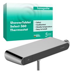 Hansgrohe Brausethermostat ShowerTablet Select 360 Aufputz, G 1/2", 150mm, Chrom... HANSGROHE-13158000 4059625770184 (Abb. 1)