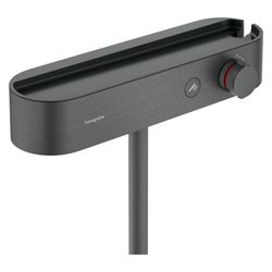 Hansgrohe ShowerTablet Select Brausethermostat 400 Aufputz, 16,3l/min, Brushed Blac... HANSGROHE-24360340 4059625815076 (Abb. 1)