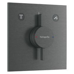 Hansgrohe DuoTurn E Mischer Unterputz, 29,5l/min, für 2 Verbraucher, Brushed Black ... HANSGROHE-75417340 4059625829660 (Abb. 1)