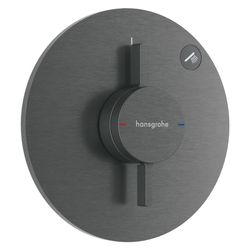 Hansgrohe DuoTurn S Mischer Unterputz, 29,5l/min, für 1 Verbraucher, Brushed Black ... HANSGROHE-75618340 4059625829912 (Abb. 1)