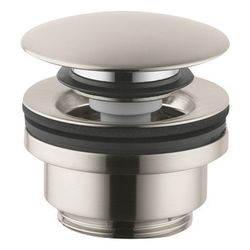 Hansgrohe Garnitur Push-Open DN 32, Nickel gebürstet, für Waschtisch- und Bidetmisc... HANSGROHE-50100820 4011097534954 (Abb. 1)