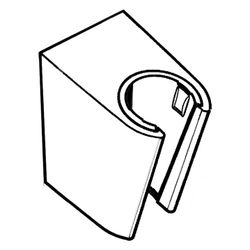 Hansgrohe Brausehalter Porter S für Handbrausen, Chrom... HANSGROHE-28331000 4011097487311 (Abb. 1)
