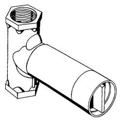 hansgrohe Grundkörper 130l/min für Abstellventil Unterputz Spindel DN 20... HANSGROHE-15970180 4011097345208 (Abb. 1)