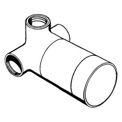 Hansgrohe Grundkörper für Trio Ab-/ Umstellventil Unterputz, 15981180... HANSGROHE-15981180 4011097415772 (Abb. 1)