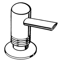 Hansgrohe Spülmittel-/ Lotionspender Einbauversion 300ml, Chrom... HANSGROHE-40418000 4011097191669 (Abb. 1)