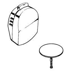 hansgrohe Exafill Fertigset Wanneneinlauf, Ablauf-, Überlaufgarnitur Plus, Chrom... HANSGROHE-58128000 4011097140353 (Abb. 1)