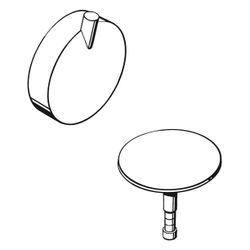 Hansgrohe Flexaplus S Ablaufgarnitur und Überlaufgarnitur Fertigset, Chrom... HANSGROHE-58186000 4011097440347 (Abb. 1)