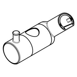 Hansgrohe Schieber für Unica Classic Brausenstange, Chrom, 95172000... HANSGROHE-95172000 4011097601908 (Abb. 1)