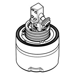 Hansgrohe Kartusche komplett M45 DUP Brausenmischer Highflow, 98285000... HANSGROHE-98285000 4011097727325 (Abb. 1)