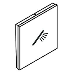 Hansgrohe Symbol Handbrause RainSelect, Weiß, 93106450... HANSGROHE-93106450 4059625165874 (Abb. 1)
