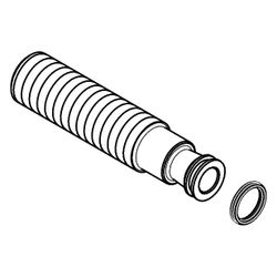 hansgrohe Anschlussstutzen G 1/2" für 2-Loch Waschtischarmatur Unterputz, Chrom... HANSGROHE-95626000 4011097666716 (Abb. 1)