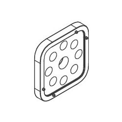 Hansgrohe Fliesenausgleichsscheibe für Croma E Showerpipe Duschsystem 280, Chrom, 9... HANSGROHE-93527000 4059625255469 (Abb. 1)