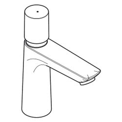 Hansgrohe Talis E Selbstschluss-Standventil 110mm, 5l/min, für Kalt-/vorgem. Wasser... HANSGROHE-71719000 4059625338827 (Abb. 1)