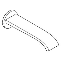 hansgrohe Vivenis Wanneneinlauf 24,3l/min, Chrom... HANSGROHE-75410000 4059625322727 (Abb. 1)