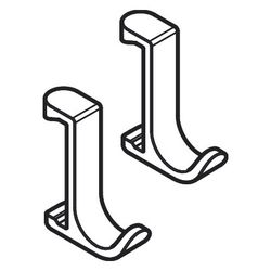 hansgrohe WallStoris Handtuchhaken schmal, Mattweiß... HANSGROHE-27929700 4059625352908 (Abb. 1)