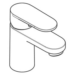 Hansgrohe Vernis Blend Einhebel-Waschtischmischer 70mm, CoolStart mit Zugstangen-Ab... HANSGROHE-71518000 4059625836293 (Abb. 1)