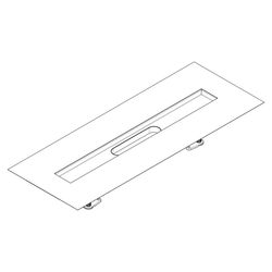 hansgrohe RainDrain Installationsset 700mm, uBox universal, für befliesbare Duschri... HANSGROHE-56011180 4059625355572 (Abb. 1)