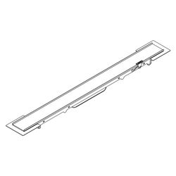 hansgrohe RainDrain Rock Fertigset Duschrinne 600mm, kürzbar und befliesbar... HANSGROHE-56029000 4059625350621 (Abb. 1)