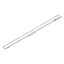hansgrohe RainDrain Rock Fertigset Duschrinne 1200mm, kürzbar und befliesbar... HANSGROHE-56034000 4059625350577 (Abb. 1)