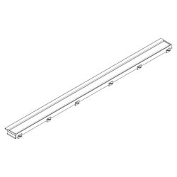 hansgrohe RainDrain Match Fertigset Duschrinne 1200mm, Edelstahl gebürstet, mit höh... HANSGROHE-56042800 4059625355343 (Abb. 1)
