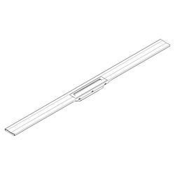 hansgrohe RainDrain Flex Fertigset Duschrinne 1200mm kürzbar, Mattschwarz zur Wandm... HANSGROHE-56054670 4059625349502 (Abb. 1)
