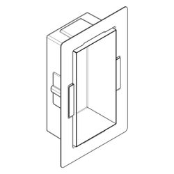 hansgrohe XtraStoris Minimalistic Wandnische rahmenlos 300x150x100mm, Edelstahl geb... HANSGROHE-56070800 4059625351451 (Abb. 1)