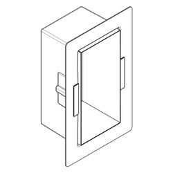 hansgrohe XtraStoris Minimalistic Wandnische rahmenlos 300x150x140mm, Mattweiß... HANSGROHE-56076700 4059625351406 (Abb. 1)