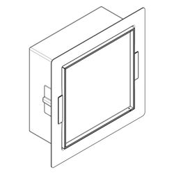 Hansgrohe XtraStoris Rock Wandnische mit befliesbarer Tür 300x300x140mm, Mattschwar... HANSGROHE-56091670 4059625351260 (Abb. 1)