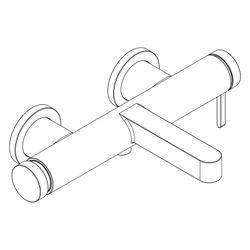 hansgrohe Finoris Einhebel-Wannenmischer Aufputz 19l/min, Mattschwarz... HANSGROHE-76420670 4059625336762 (Abb. 1)