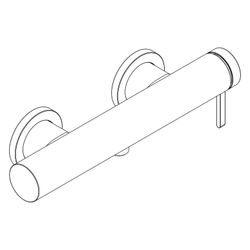 Hansgrohe Finoris Einhebel-Brausemischer Aufputz, 16,7l/min, Brushed Black Chrome... HANSGROHE-76620340 4059625751763 (Abb. 1)