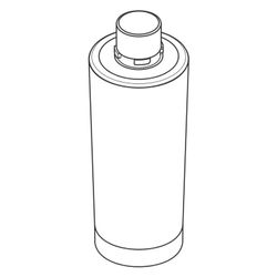 Hansgrohe Aktivkohle Filter, 76814000... HANSGROHE-76814000 4059625377734 (Abb. 1)