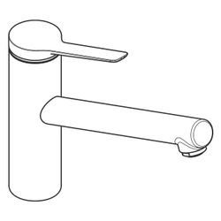 Hansgrohe Zesis M33 Einhebel-Küchenmischer 150mm 11,6l/min 1jet, Mattschwarz... HANSGROHE-74802670 4059625340127 (Abb. 1)