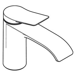 hansgrohe Vivenis Einhebel-Waschtischmischer 80mm 5l/min Chrom mit Zugstangen-Garni... HANSGROHE-75010000 4059625335246 (Abb. 1)